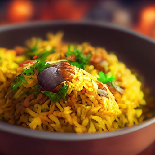 Veg biryani . Veg biryani .